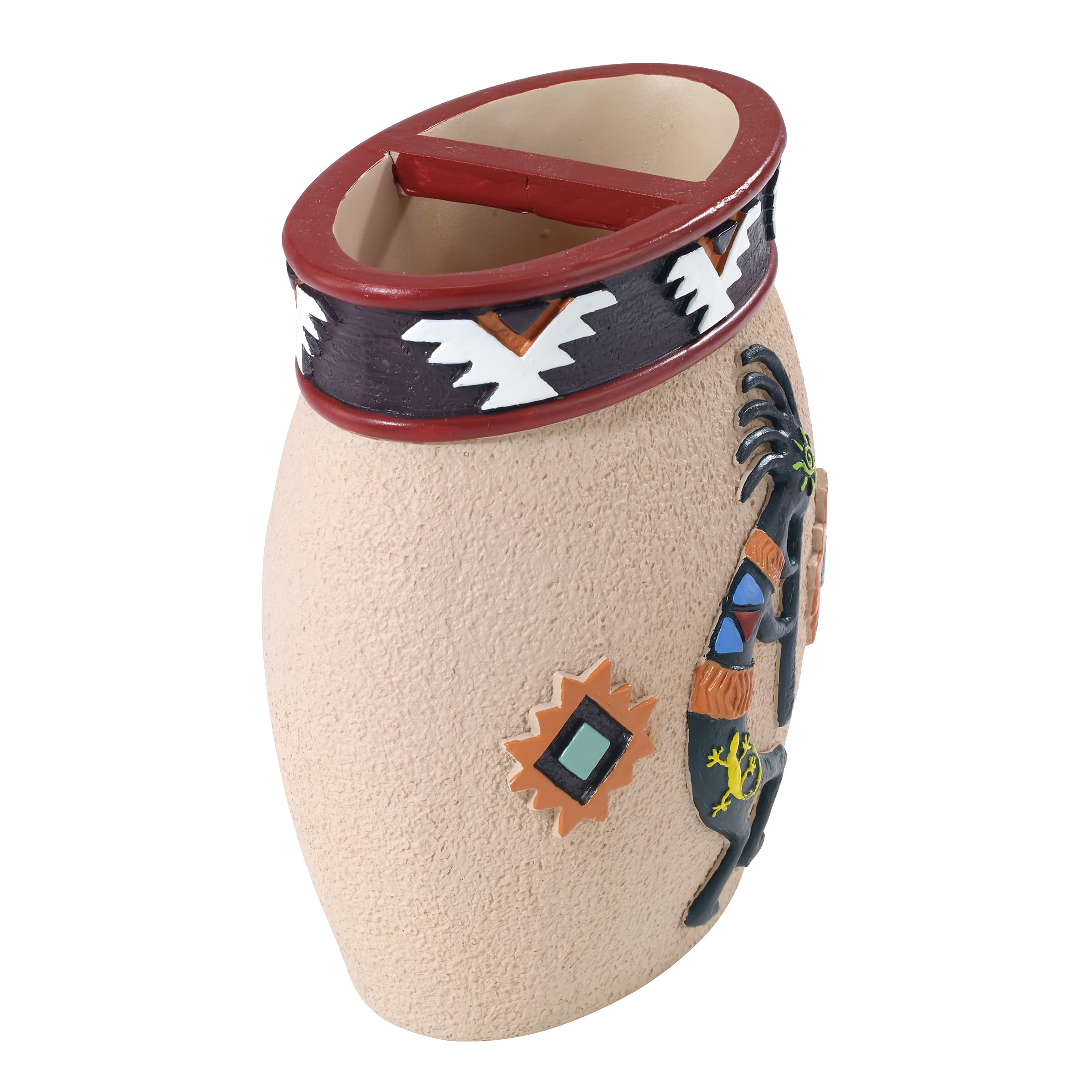 Avanti Linens - Toothbrush Holder, Guest Bathroom Essentials, Aztec Home Decor (Navajo Dance Collection)